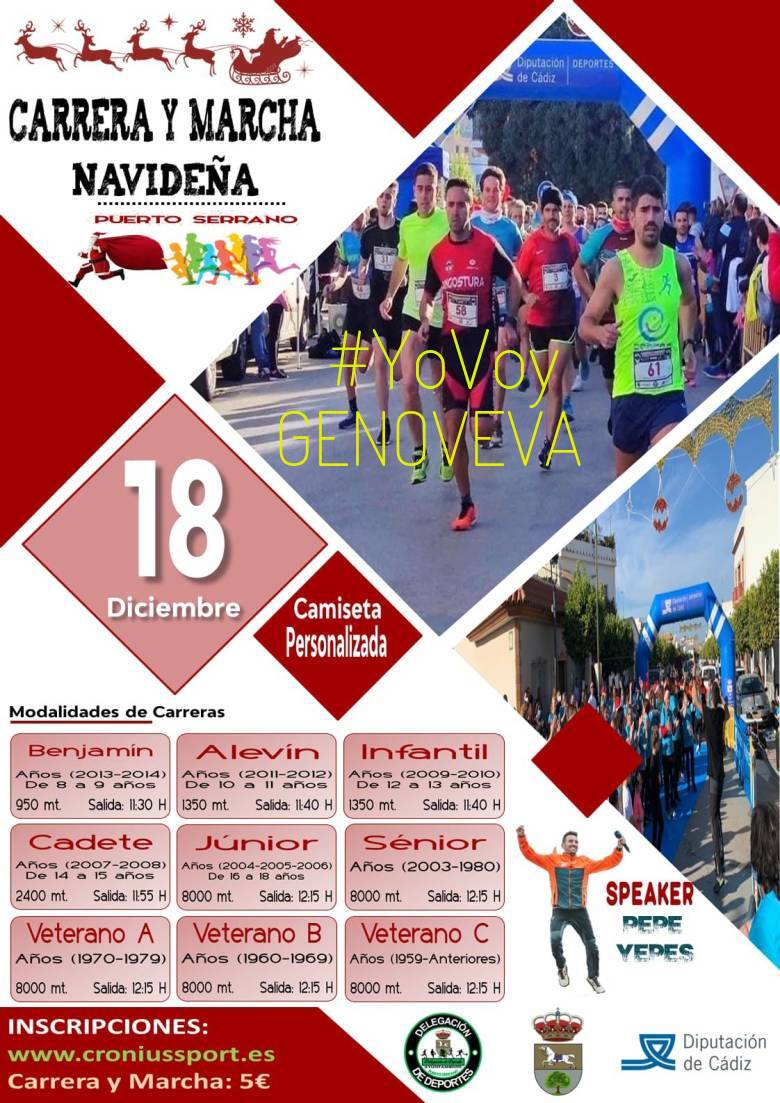 #JeVais - GENOVEVA (3ª CARRERA Y LA MARCHA NAVIDEÑA)