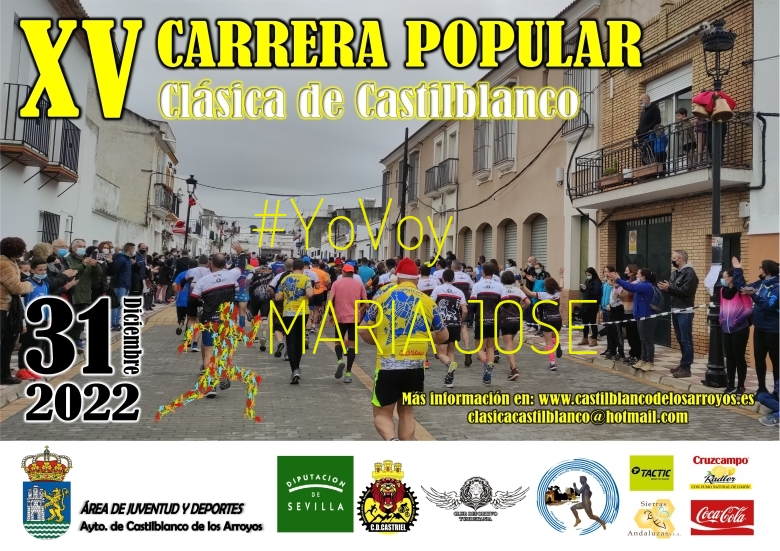 #YoVoy - MARÍA JOSE (XV CARRERA POPULAR CLÁSICA DE CASTILBLANCO)