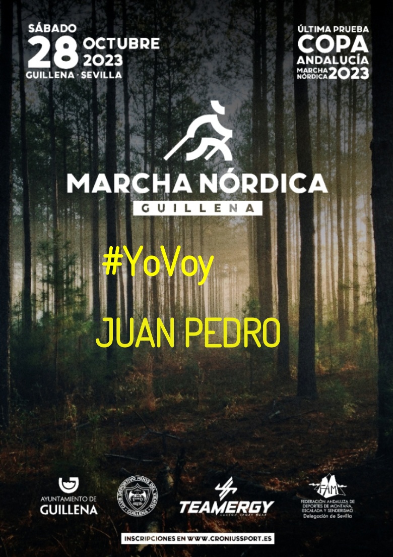 #EuVou - JUAN PEDRO (II MARCHA NÓRDICA GUILLENA 2023)