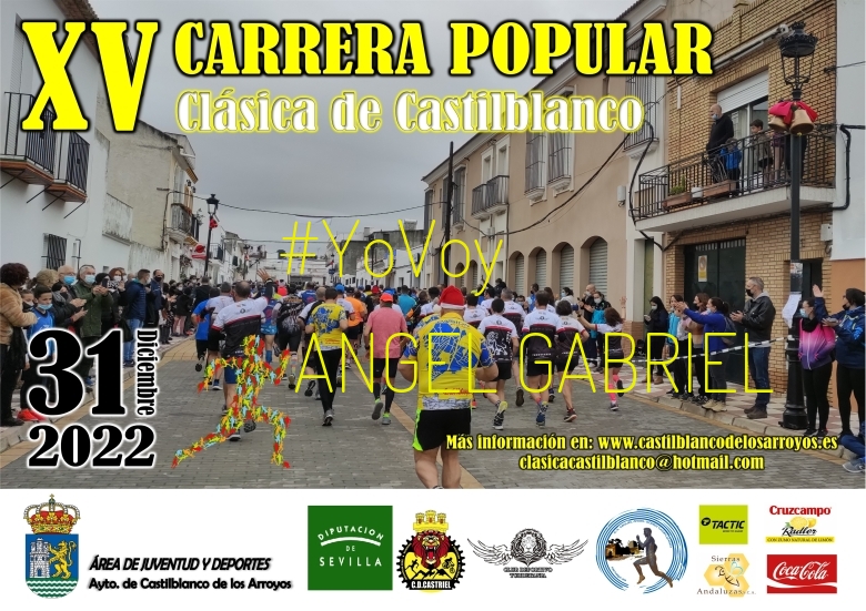 #YoVoy - ANGEL GABRIEL (XV CARRERA POPULAR CLÁSICA DE CASTILBLANCO)