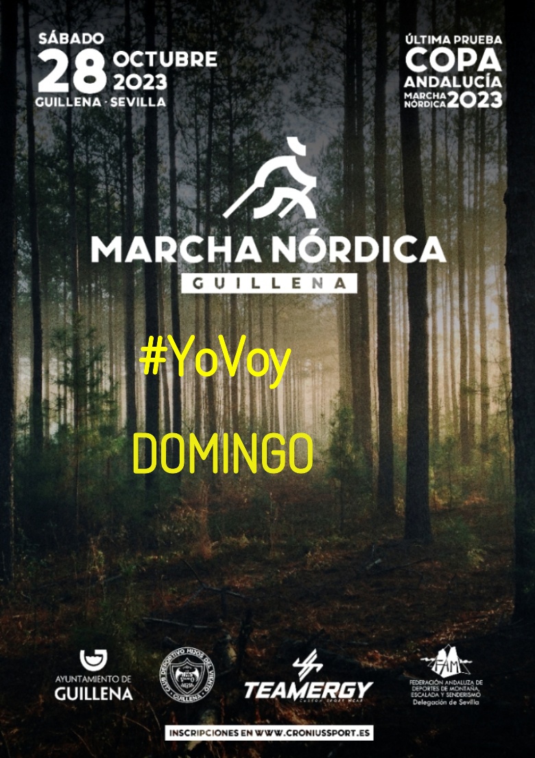 #YoVoy - DOMINGO (II MARCHA NÓRDICA GUILLENA 2023)