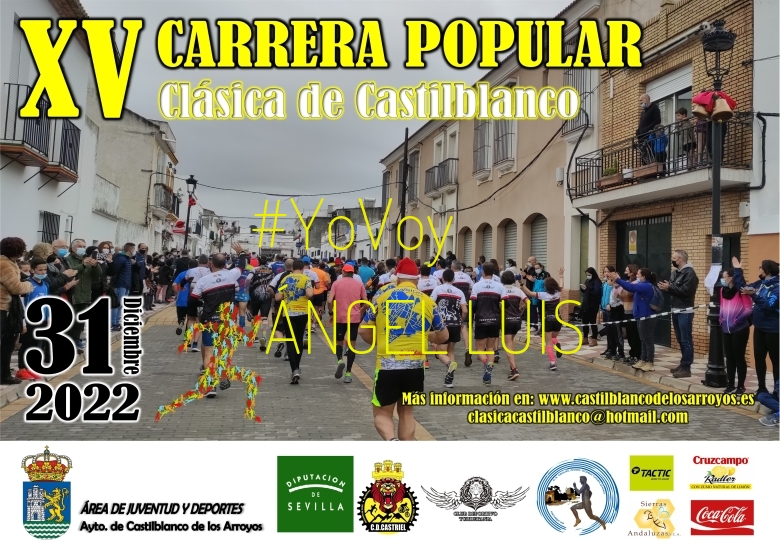 #YoVoy - ÁNGEL LUIS (XV CARRERA POPULAR CLÁSICA DE CASTILBLANCO)