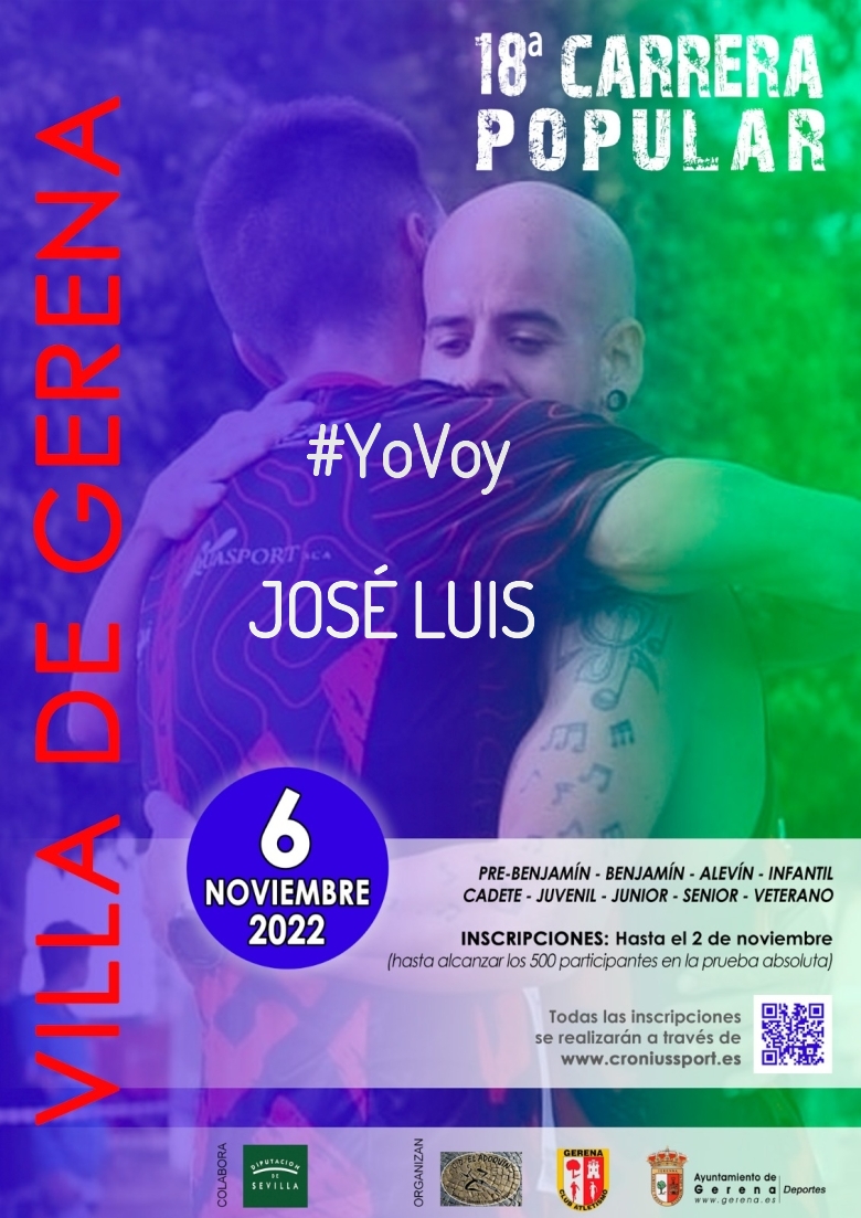 #JoHiVaig - JOSÉ LUIS (18º CARRERA POPULAR VILLA DE GERENA)