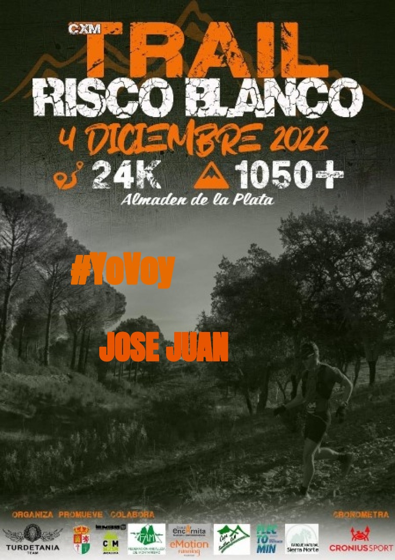 #ImGoing - JOSE JUAN (CXM TRAIL RISCO BLANCO)