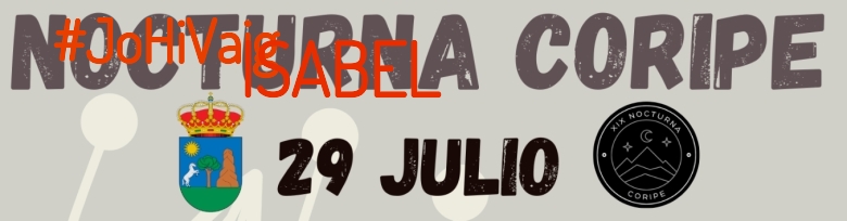 #EuVou - ISABEL (XIX NOCTURNA DE CORIPE)