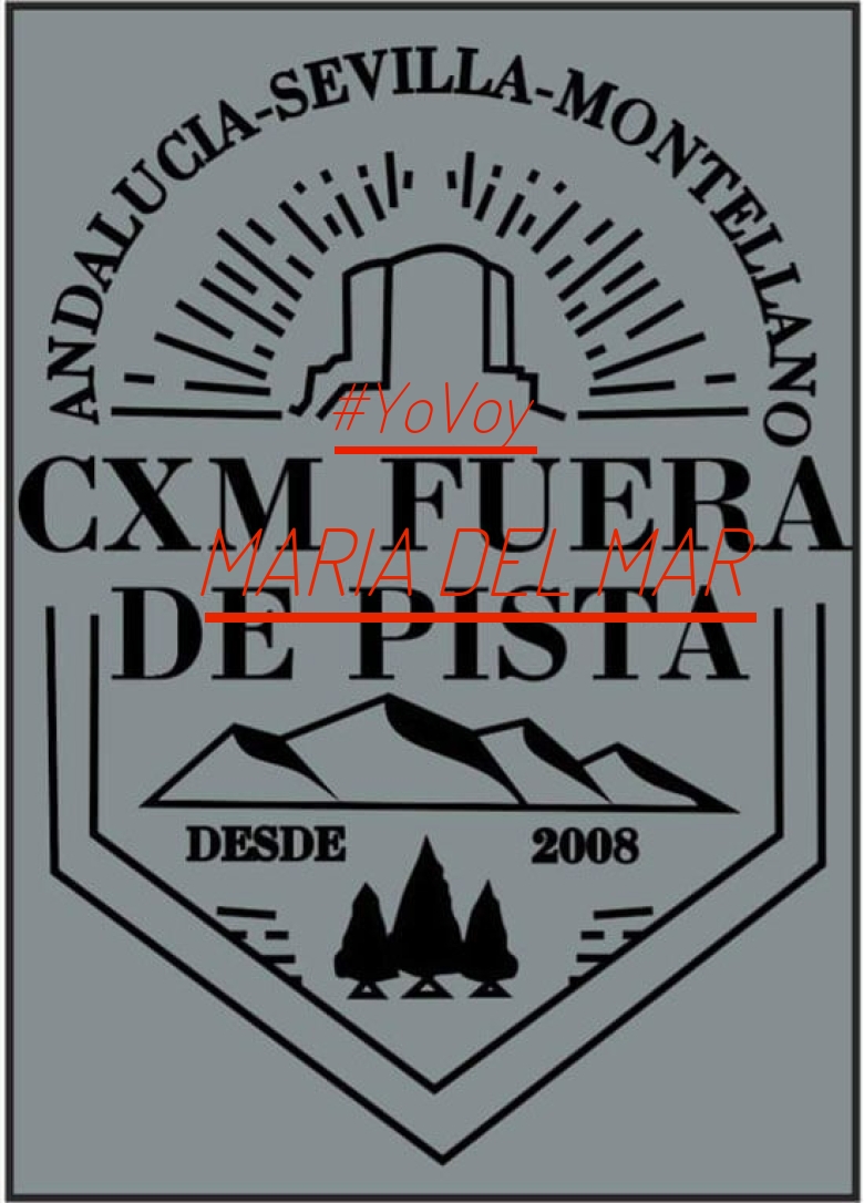 #EuVou - MARIA DEL MAR (“XV CXM FUERA DE PISTA SIERRA DE SAN PABLO”)