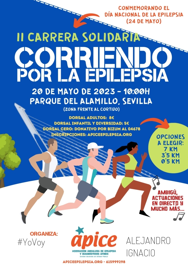 #ImGoing - ALEJANDRO IGNACIO (“II CARRERA SOLIDARIA CORRIENDO POR LA EPILEPSIA”.)