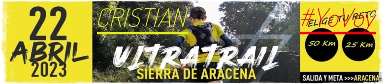#YoVoy - CRISTIAN  (ULTRATRAIL 2023 SIERRA DE ARACENA)