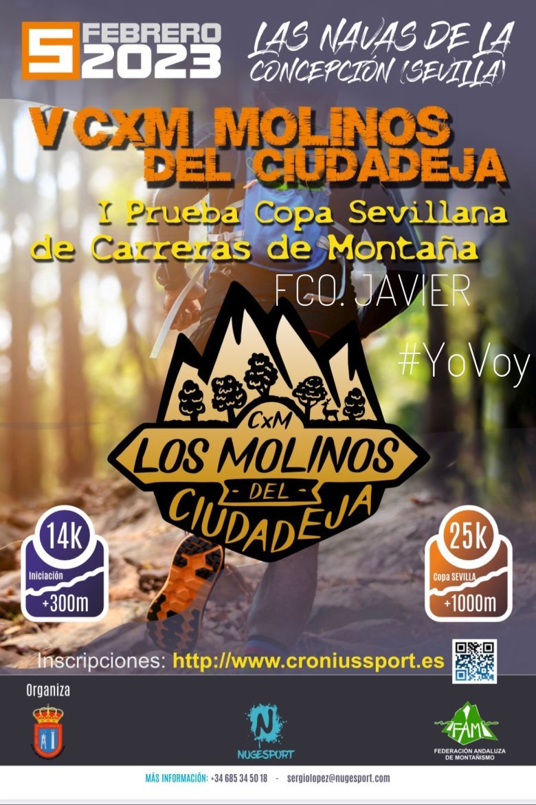 #YoVoy - FCO. JAVIER (V CXM LOS MOLINOS DEL CIUDADEJA)