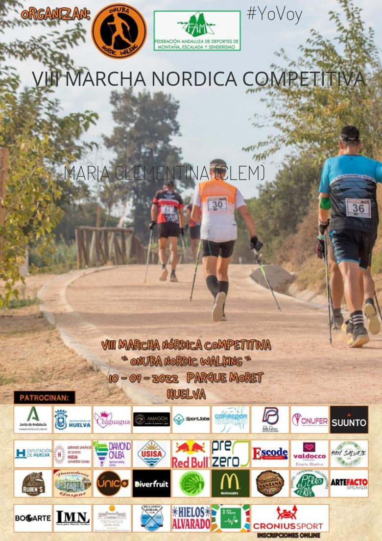 #YoVoy - MARIA CLEMENTINA (CLEM) (VIII MARCHA NORDICA COMPETITIVA)