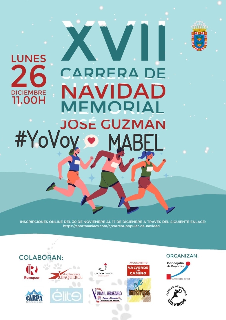 #EuVou - MABEL (XVII EDICION CARRERA NAVIDAD “MEMORIAL JOSÉ GUZMÁN”)