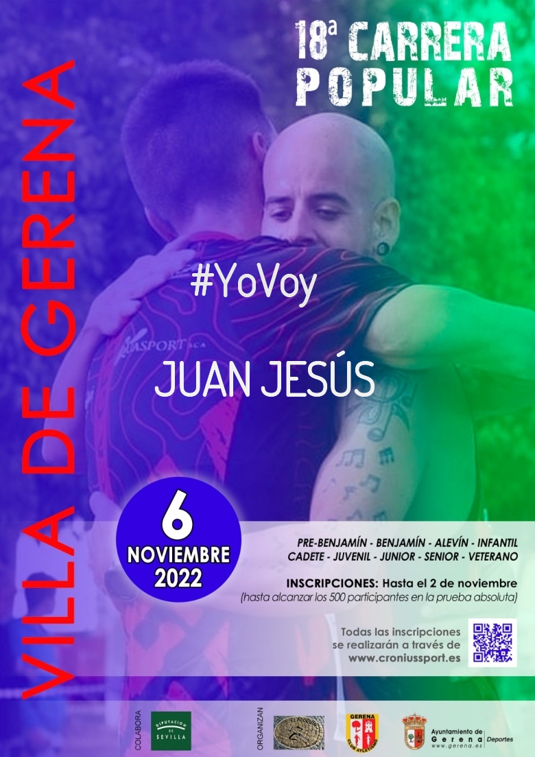 #YoVoy - JUAN JESÚS (18º CARRERA POPULAR VILLA DE GERENA)