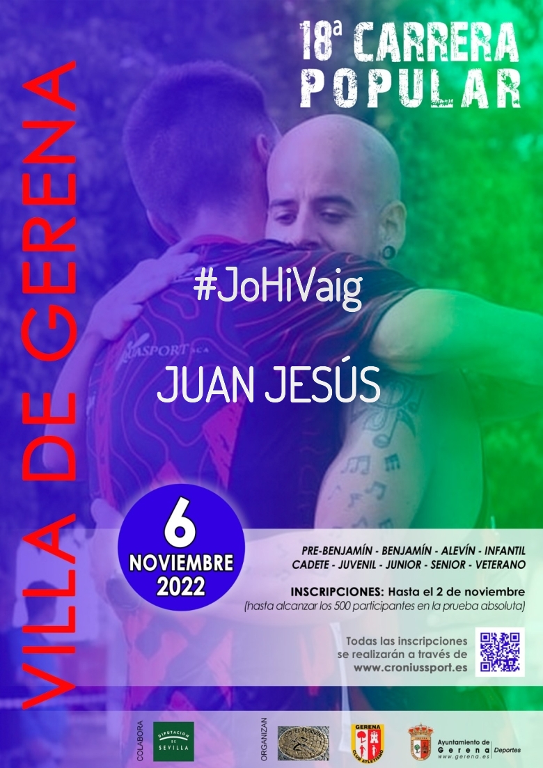 #YoVoy - JUAN JESÚS (18º CARRERA POPULAR VILLA DE GERENA)