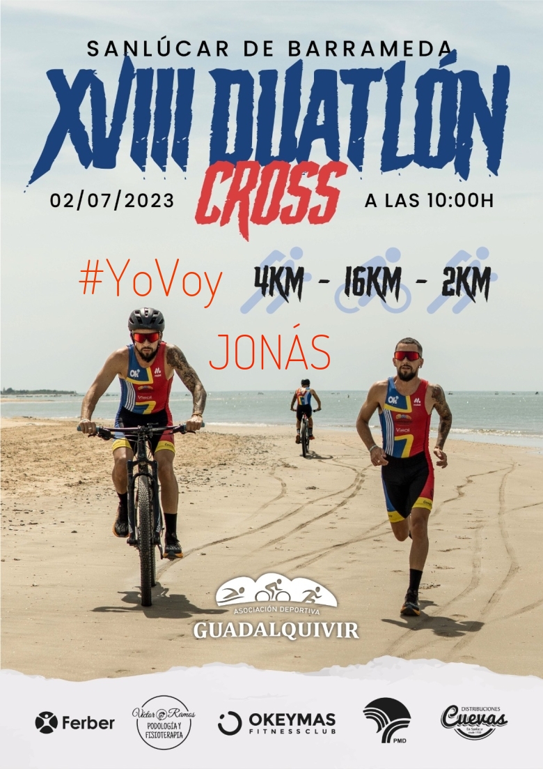 #YoVoy - JONÁS (XVIII DUATLON CROSS SANLUCAR DE BARRAMEDA)