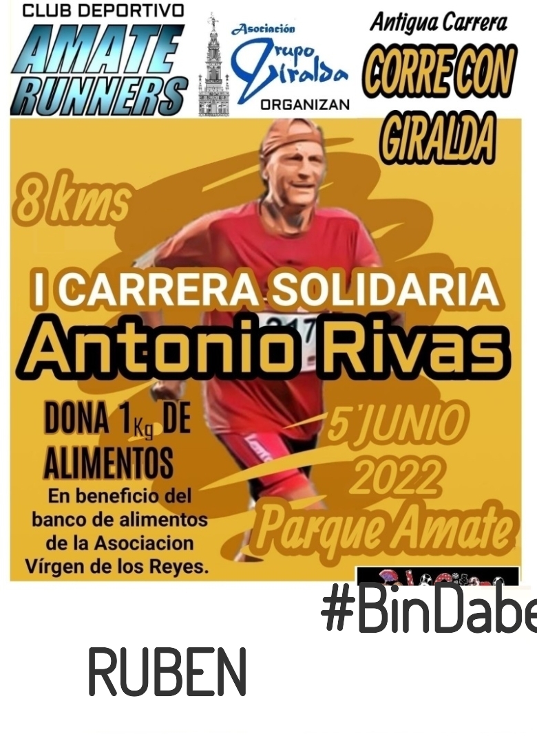 #YoVoy - RUBEN (I CARRERA SOLIDARIA ANTONIO RIVAS)