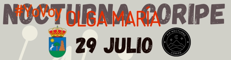 #JoHiVaig - OLGA MARÍA (XIX NOCTURNA DE CORIPE)