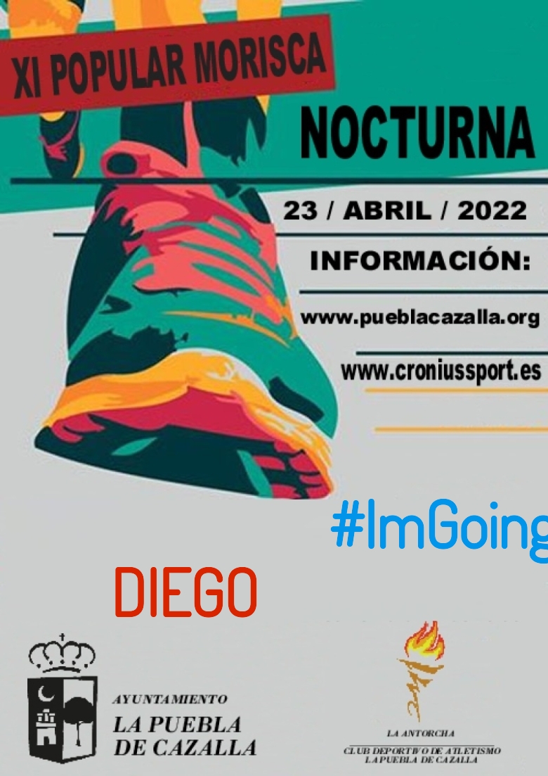 #YoVoy - DIEGO (XI CARRERA POPULAR MORISCA)