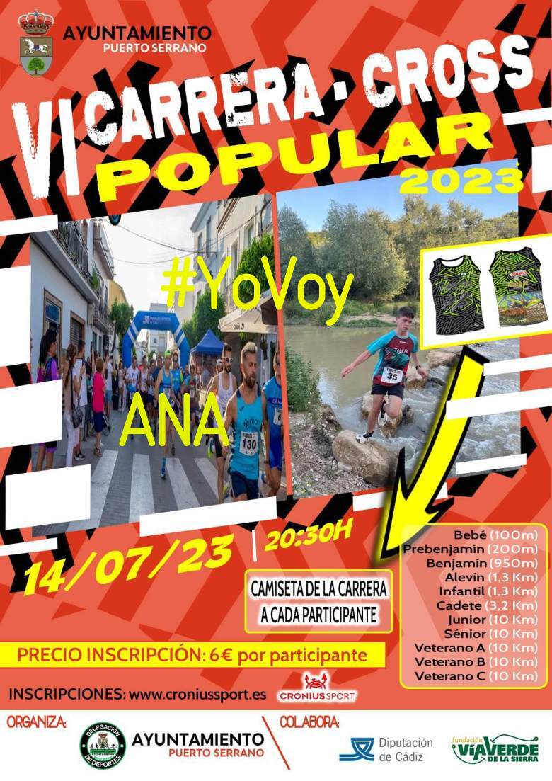 #YoVoy - ANA (6ª CARRERA-CROSS POPULAR PUERTO SERRANO)