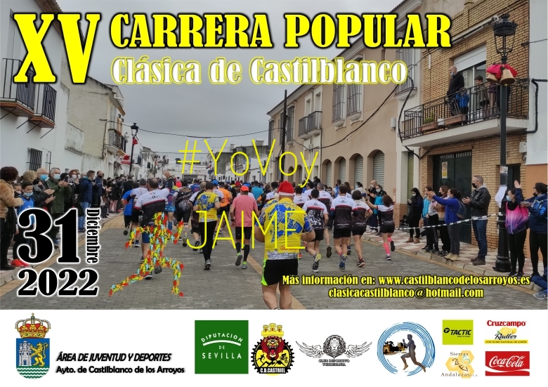 #YoVoy - JAIME (XV CARRERA POPULAR CLÁSICA DE CASTILBLANCO)