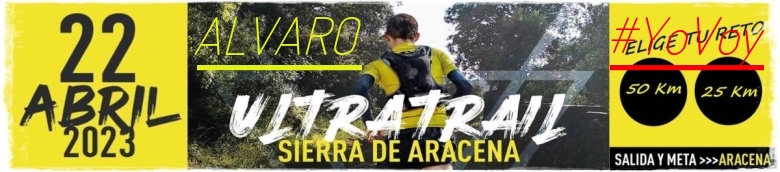 #EuVou - ALVARO (ULTRATRAIL 2023 SIERRA DE ARACENA)