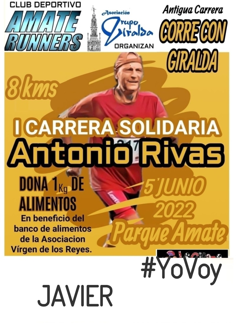 #YoVoy - JAVIER (I CARRERA SOLIDARIA ANTONIO RIVAS)