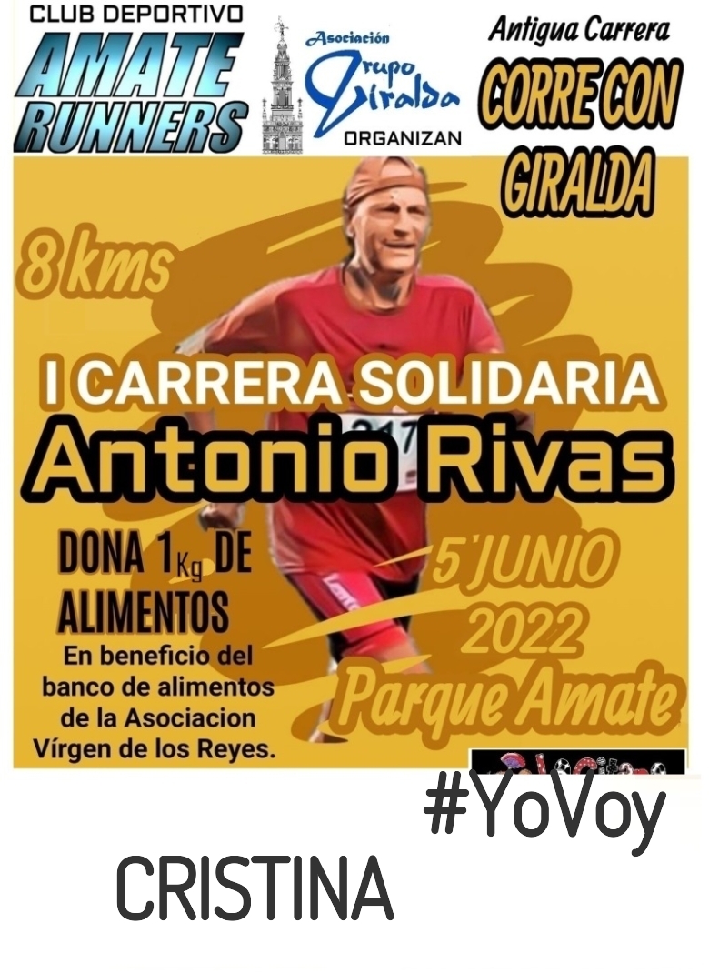 #YoVoy - CRISTINA (I CARRERA SOLIDARIA ANTONIO RIVAS)