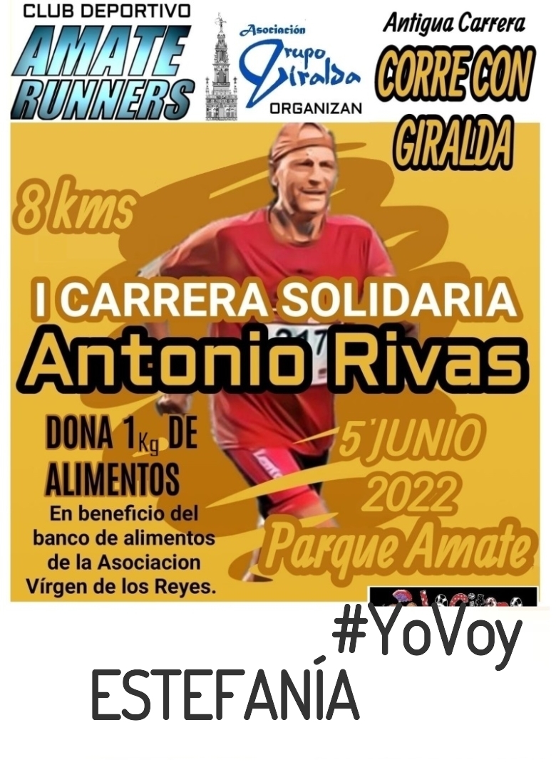 #YoVoy - ESTEFANÍA (I CARRERA SOLIDARIA ANTONIO RIVAS)