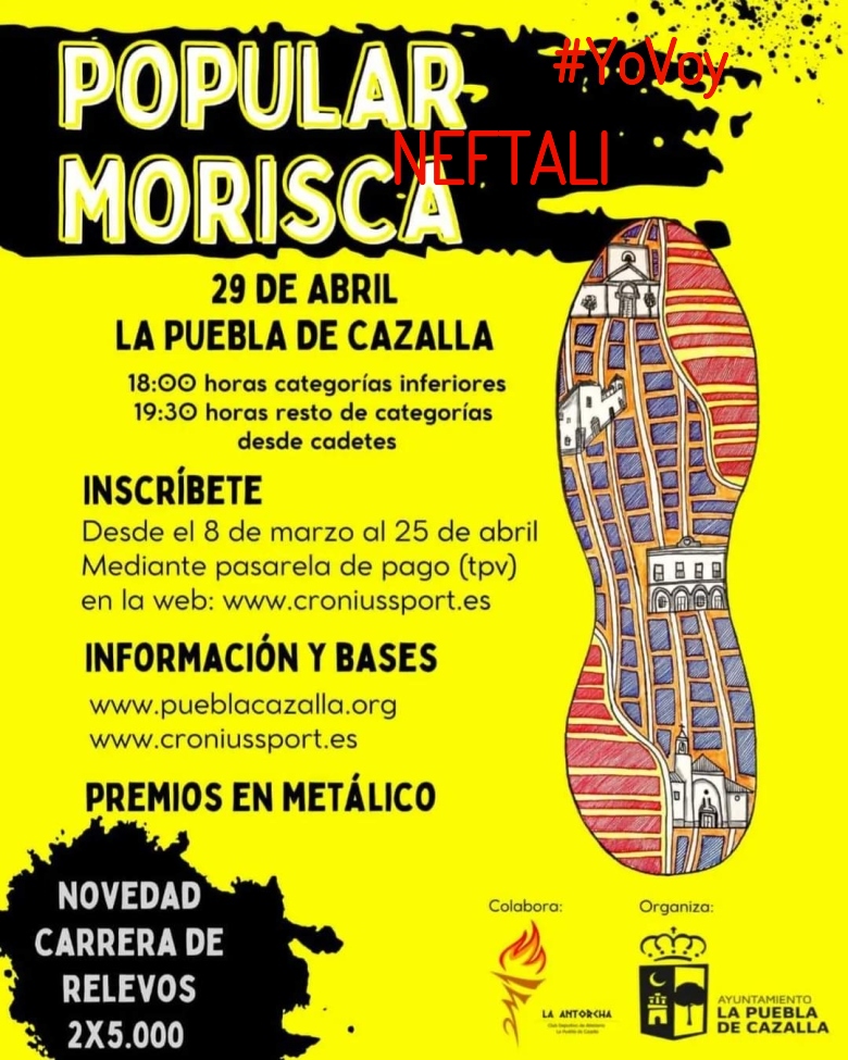 #YoVoy - NEFTALI (XII POPULAR MORISCA)