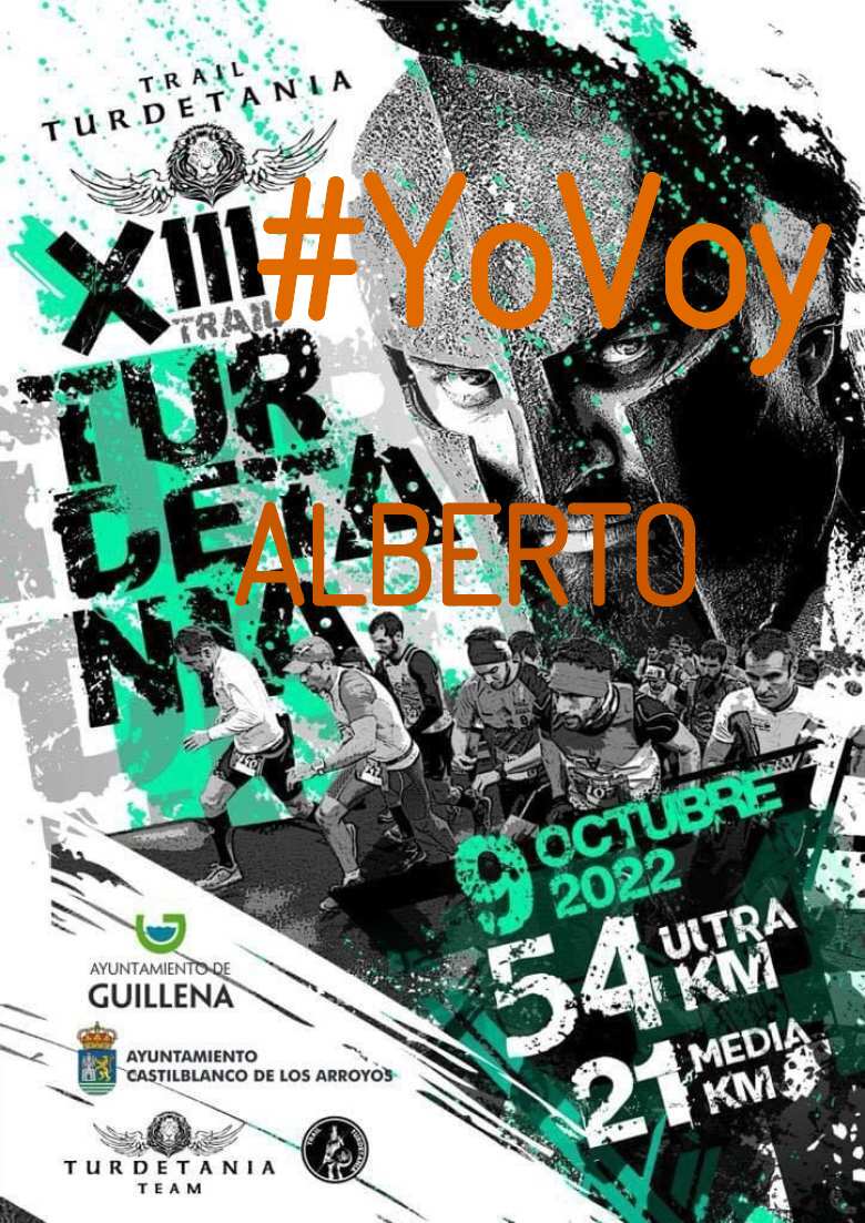 #EuVou - ALBERTO (XIII TRAIL TURDETANIA)