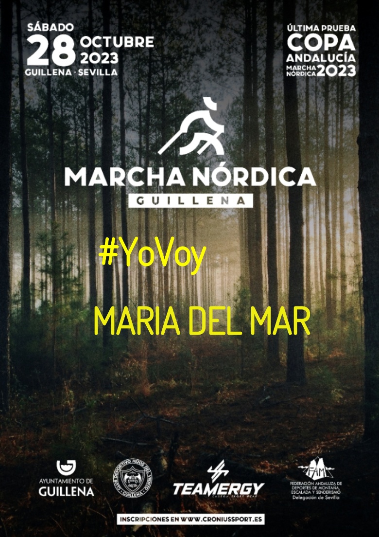 #JeVais - MARIA DEL MAR (II MARCHA NÓRDICA GUILLENA 2023)