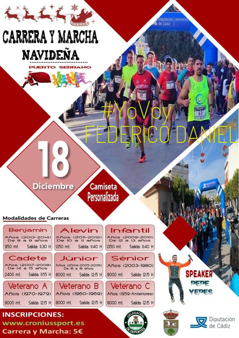 #ImGoing - FEDERICO DANIEL (3ª CARRERA Y LA MARCHA NAVIDEÑA)