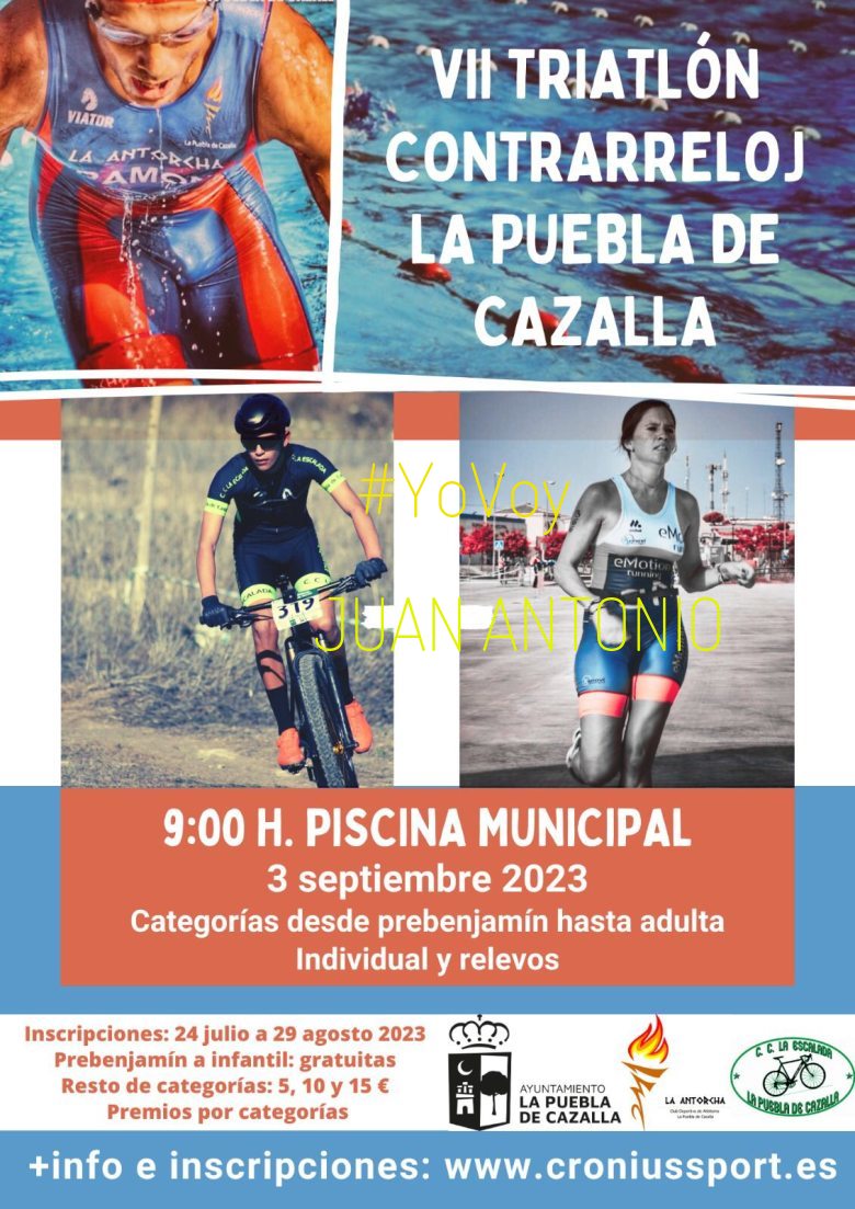 #EuVou - JUAN ANTONIO (VII TRIATLÓN CONTRARRELOJ  LA PUEBLA DE CAZALLA)