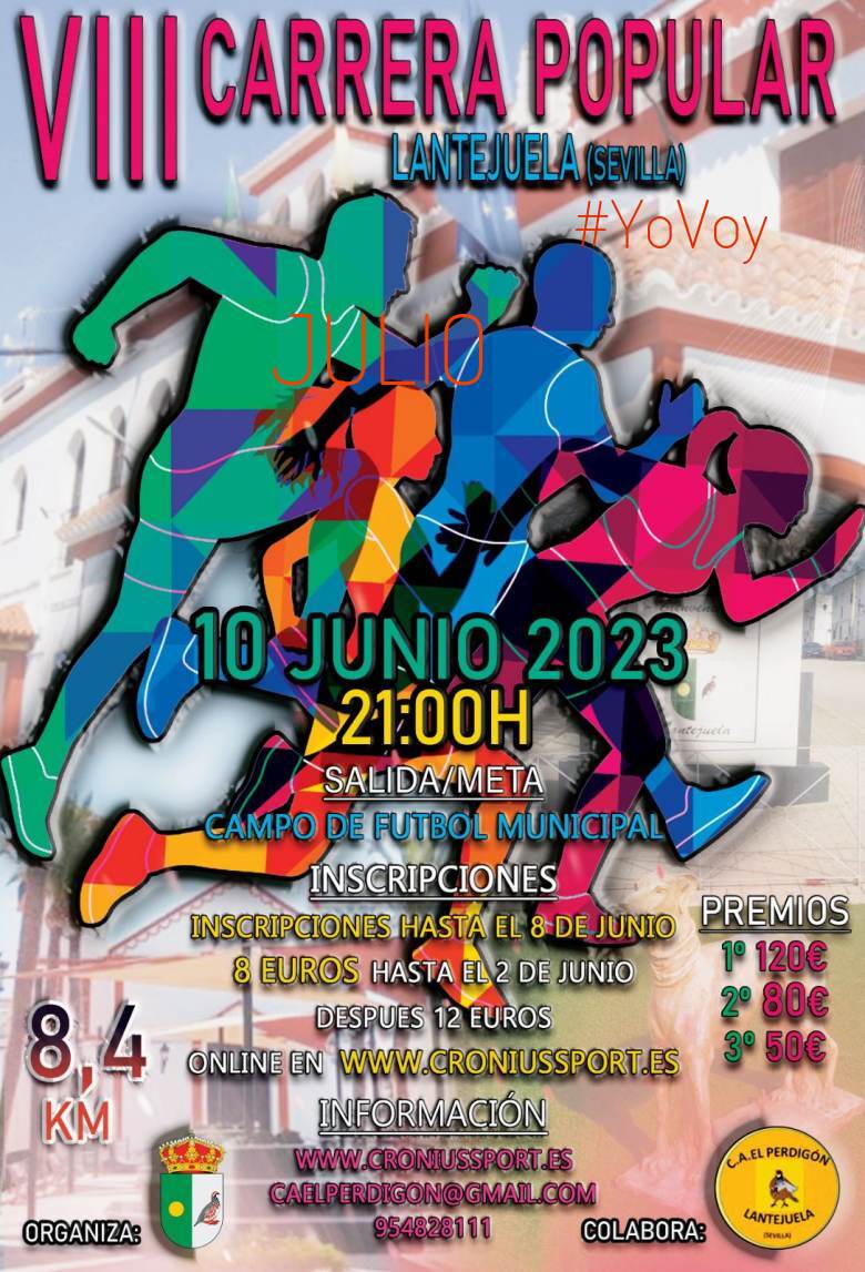 #YoVoy - JULIO (VIII CARRERA POPULAR DE LANTEJUELA 2023)