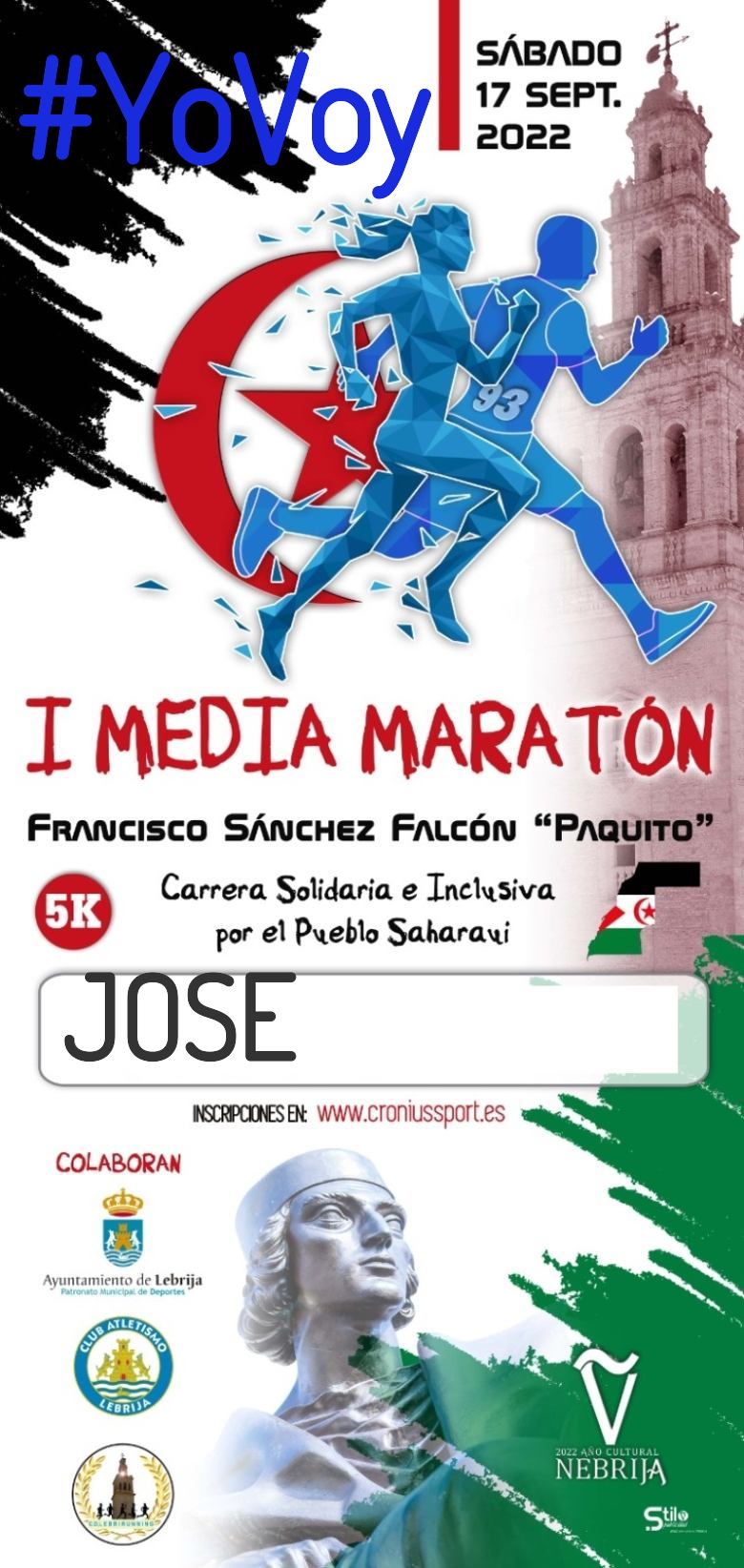 #YoVoy - JOSE (I MEDIA MARATÓN FRANCISCO SÁNCHEZ FALCÓN “PAQUITO”)