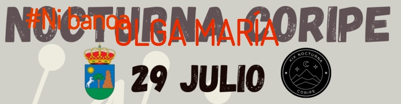#BinDabei - OLGA MARÍA (XIX NOCTURNA DE CORIPE)