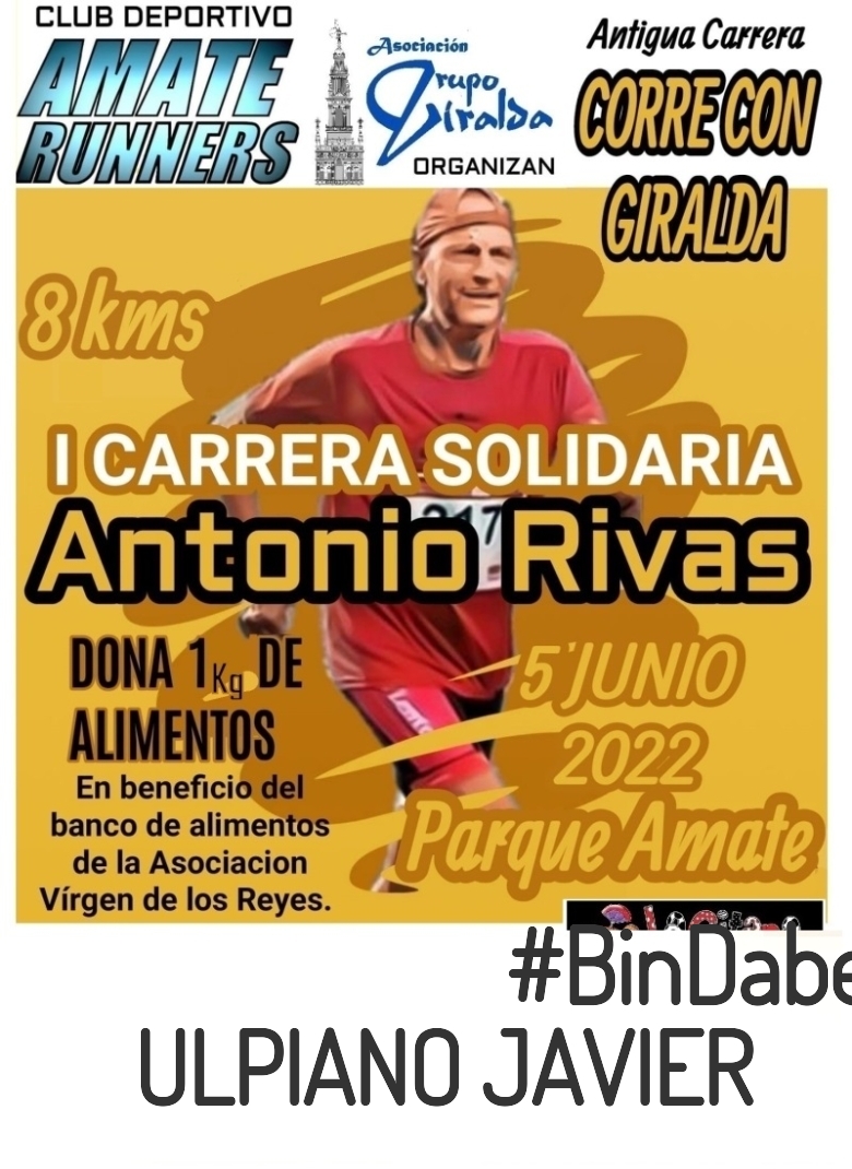 #YoVoy - ULPIANO JAVIER (I CARRERA SOLIDARIA ANTONIO RIVAS)