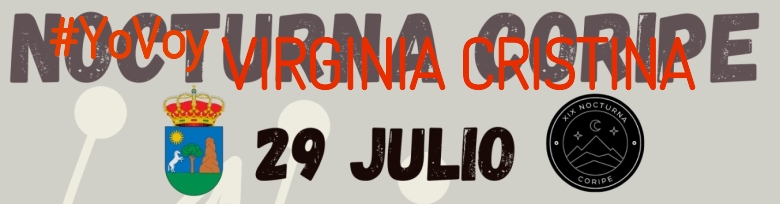 #YoVoy - VIRGINIA CRISTINA (XIX NOCTURNA DE CORIPE)