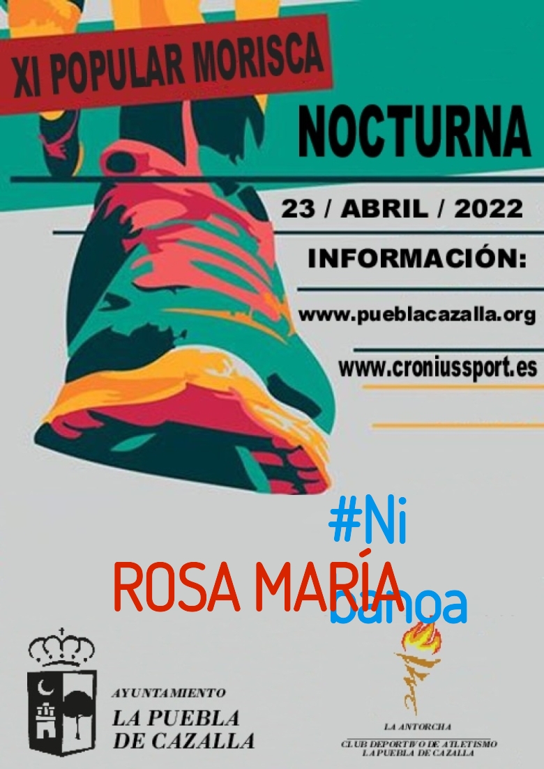 #YoVoy - ROSA MARÍA (XI CARRERA POPULAR MORISCA)