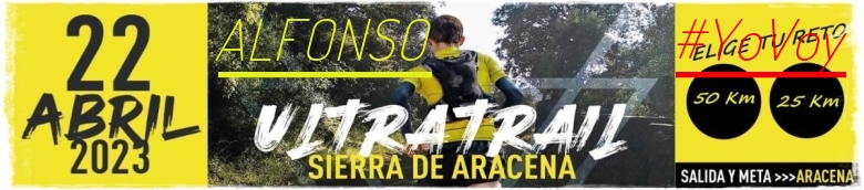#JoHiVaig - ALFONSO (ULTRATRAIL 2023 SIERRA DE ARACENA)