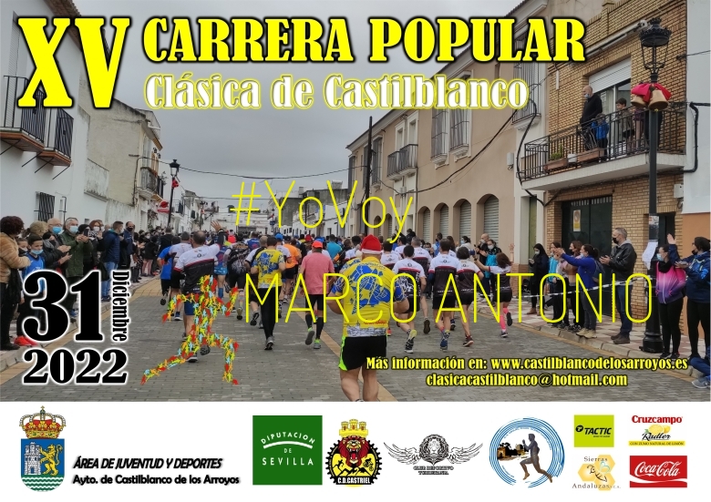 #YoVoy - MARCO ANTONIO (XV CARRERA POPULAR CLÁSICA DE CASTILBLANCO)