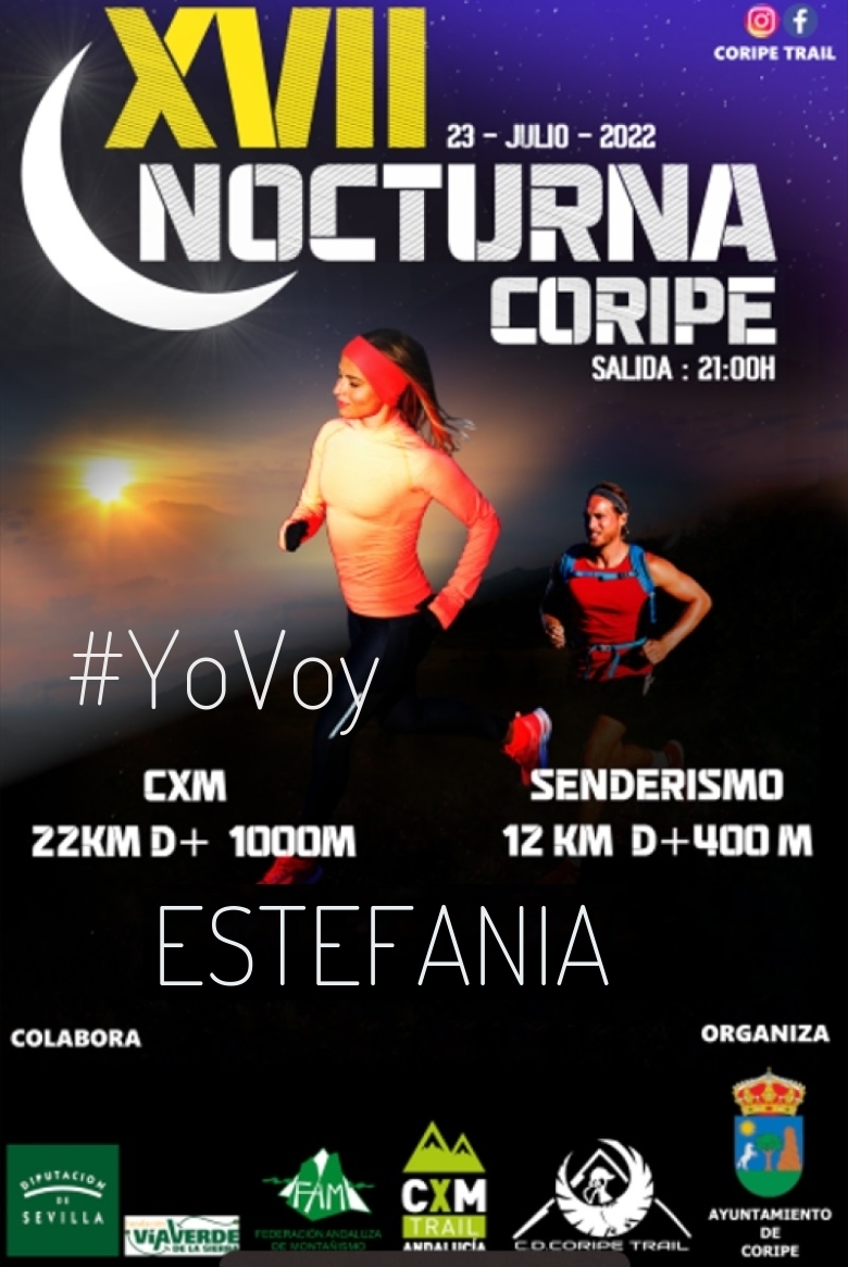 #YoVoy - ESTEFANIA (XVII NOCTURNA DE CORIPE)