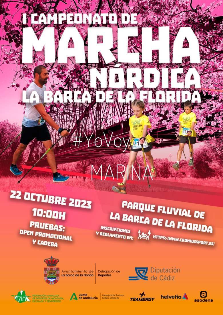 #YoVoy - MARINA (I CAMPEONATO DE MARCHA NÓRDICA “LA BARCA DE LA FLORIDA”)