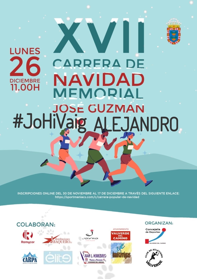 #EuVou - ALEJANDRO (XVII EDICION CARRERA NAVIDAD “MEMORIAL JOSÉ GUZMÁN”)