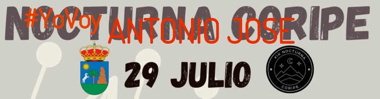 #BinDabei - ANTONIO JOSE (XIX NOCTURNA DE CORIPE)