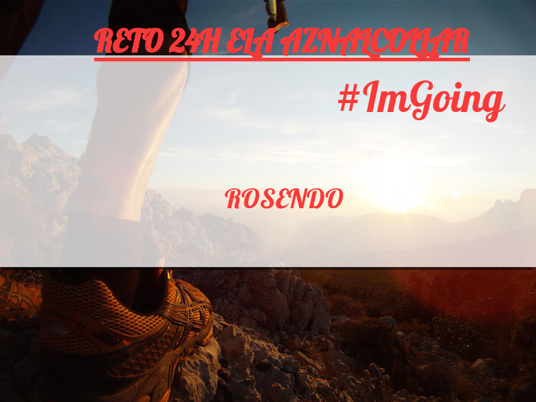 #YoVoy - ROSENDO (RETO 24H ELA AZNALCOLLAR)