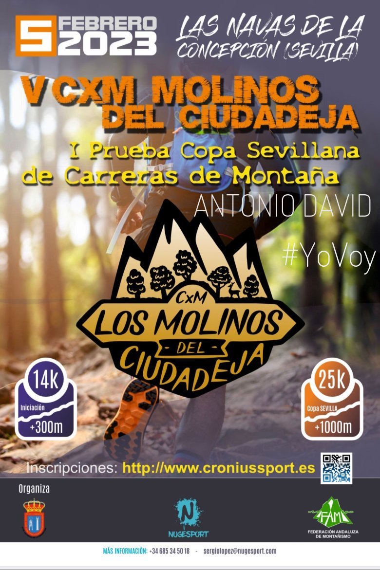 #YoVoy - ANTONIO DAVID (V CXM LOS MOLINOS DEL CIUDADEJA)