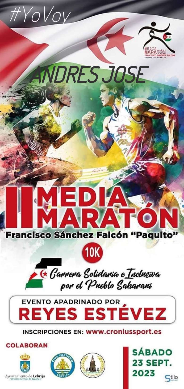 #JeVais - ANDRES JOSE (II MEDIA MARATON FRANCISCO SANCHEZ FALCON)