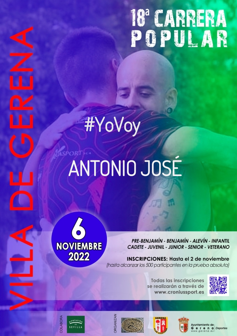 #YoVoy - ANTONIO JOSÉ (18º CARRERA POPULAR VILLA DE GERENA)