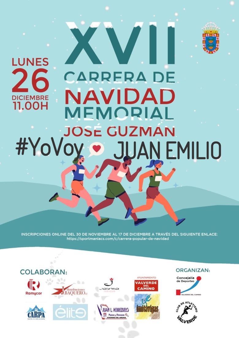 #ImGoing - JUAN EMILIO (XVII EDICION CARRERA NAVIDAD “MEMORIAL JOSÉ GUZMÁN”)