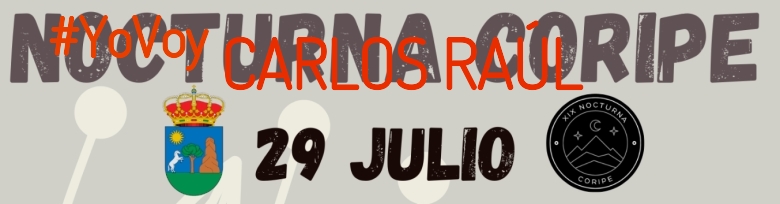 #EuVou - CARLOS RAÚL (XIX NOCTURNA DE CORIPE)